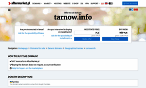 Tarnow.info thumbnail