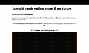 Tarocchi-gratis.online thumbnail