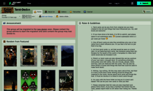 Tarot-deck.deviantart.com thumbnail