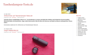 Taschenlampen-tests.de thumbnail