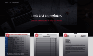Tasklist-template.com thumbnail