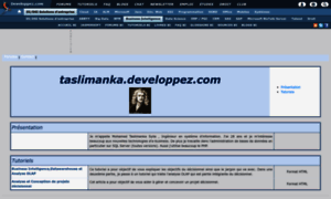 Taslimanka.developpez.com thumbnail