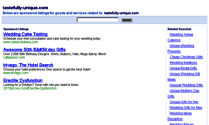 Tastefully-unique.com thumbnail