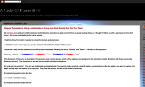 Tasteofpowershell.blogspot.com thumbnail
