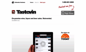 Tastevinapp.com thumbnail