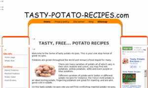 Tasty-potato-recipes.com thumbnail