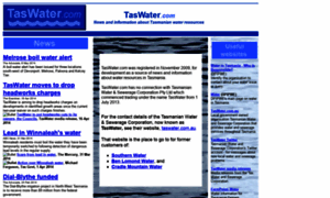 Taswater.com thumbnail