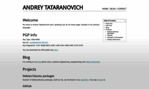 Tataranovich.com thumbnail