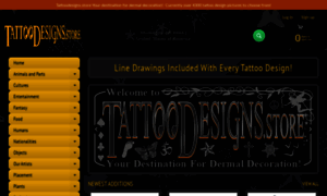 Tattoodesigns.store thumbnail