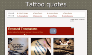 Tattooquotes.biz thumbnail