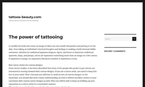 Tattoos-beauty.com thumbnail