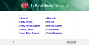 Tattoosdesigner.com thumbnail