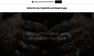 Tattoosformen.fashion.blog thumbnail