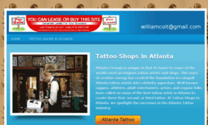 Tattooshopsinatlanta.com thumbnail