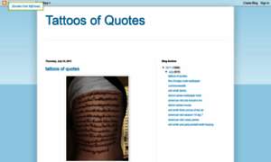 Tattoosofquotes.blogspot.com thumbnail