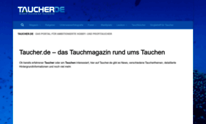 Taucher.de thumbnail