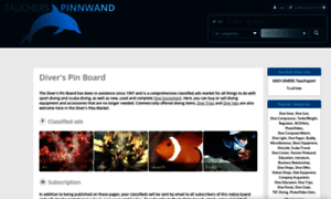 Tauchers-pinnwand.de thumbnail
