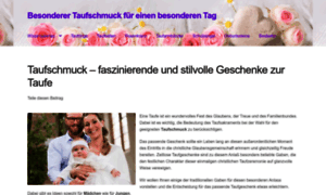 Taufschmuck.info thumbnail
