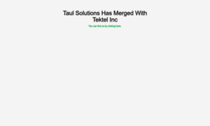 Taulsolutions.com thumbnail