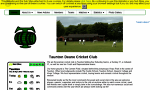 Tauntondeane.play-cricket.com thumbnail