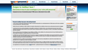 Tauxpretpersonnel.fr thumbnail
