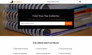 Tax-collector.org thumbnail