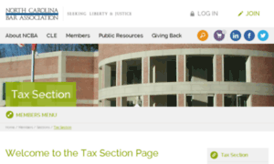 Tax.ncbar.org thumbnail