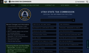 Tax.utah.gov thumbnail