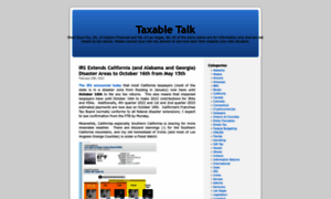 Taxabletalk.com thumbnail