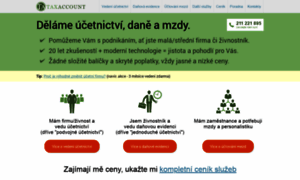 Taxaccount.cz thumbnail