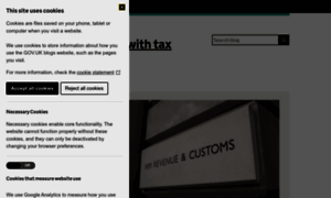 Taxagents.blog.gov.uk thumbnail