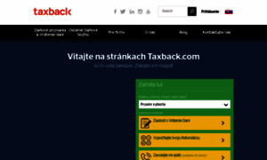 Taxbackslovakia.sk thumbnail