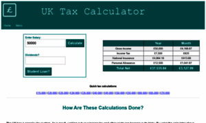 Taxcalculator.org.uk thumbnail