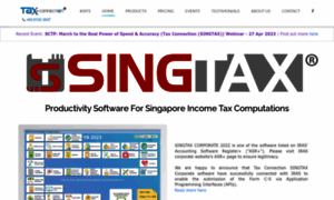 Taxconnection.com.sg thumbnail