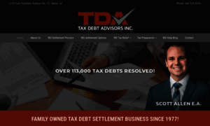 Taxdebtadvisors.com thumbnail