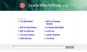 Taxdebtreliefhelp.org thumbnail