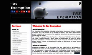 Taxexemption.in thumbnail