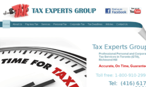 Taxexpertsgroup.ca thumbnail