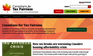 Taxfairness.ca thumbnail