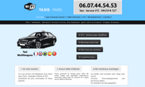 Taxi-paris-reservation.fr thumbnail