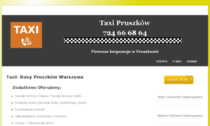 Taxi24pruszkow.pl thumbnail