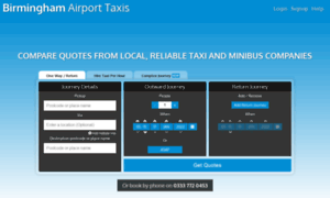 Taxibirminghamairport.co.uk thumbnail