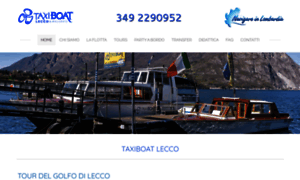 Taxiboatlecco.com thumbnail