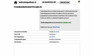 Taxibookingsoftware.in.ishostedby.com thumbnail