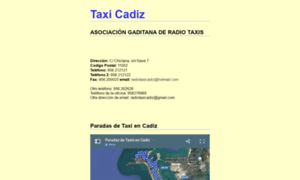 Taxicadiz.es thumbnail