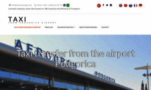 Taxifrompodgoricaairport.com thumbnail