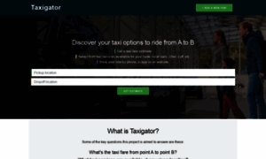 Taxigator.net thumbnail