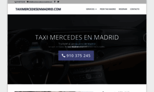 Taximercedesenmadrid.com thumbnail