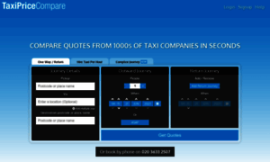 Taxipricecompare.co.uk thumbnail