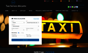 Taxiservicealicante.com thumbnail